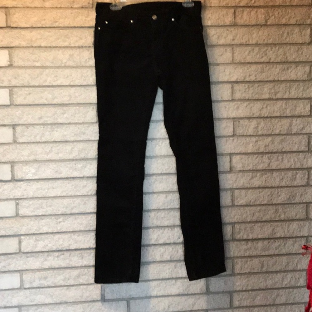 Carhartt skinny corduroy jeans - black